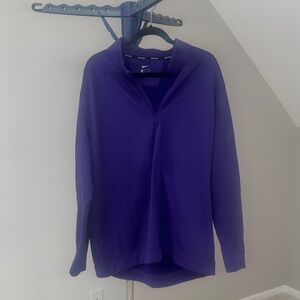 Nike Deep Purple Half-Zip Top